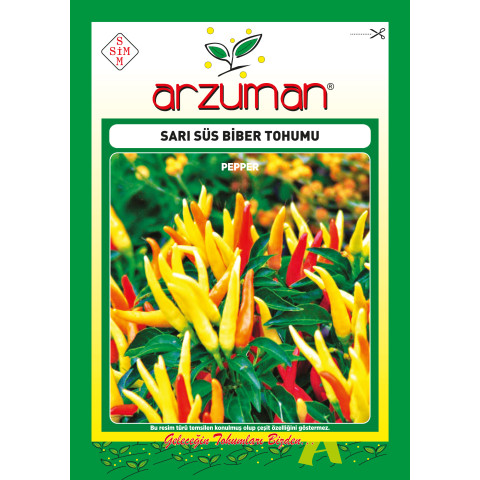 SARI SÜS BİBERİ -100 g 