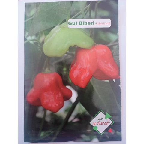AÇ71- Arzuman Gül biberi (Capsicum) 20 Adet