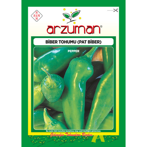 PAT BİBER-koyu yeşil 10 GR -