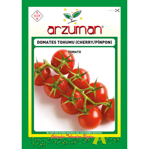 DOMATES TOHUMU (CHERRY/PİNPON) 300 ADET -