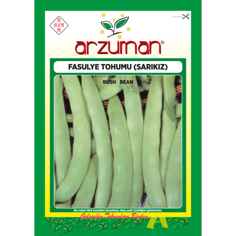 FASULYE TOHUMU (KEVSER-SARIKIZ) TİPİ 50 GR